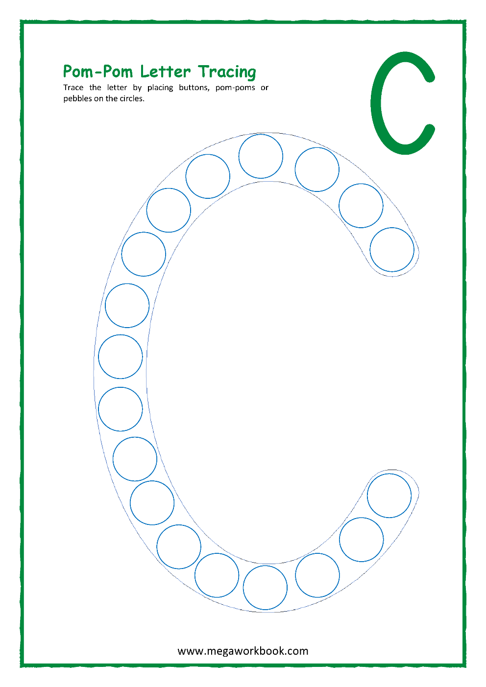 Letter C Activities Letter C Worksheets Letter C Activities For Preschoolers Letter C Printables MegaWorkbook