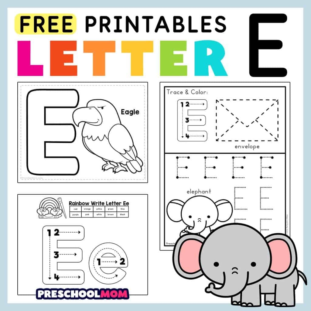 Kindergarten Printable Worksheets