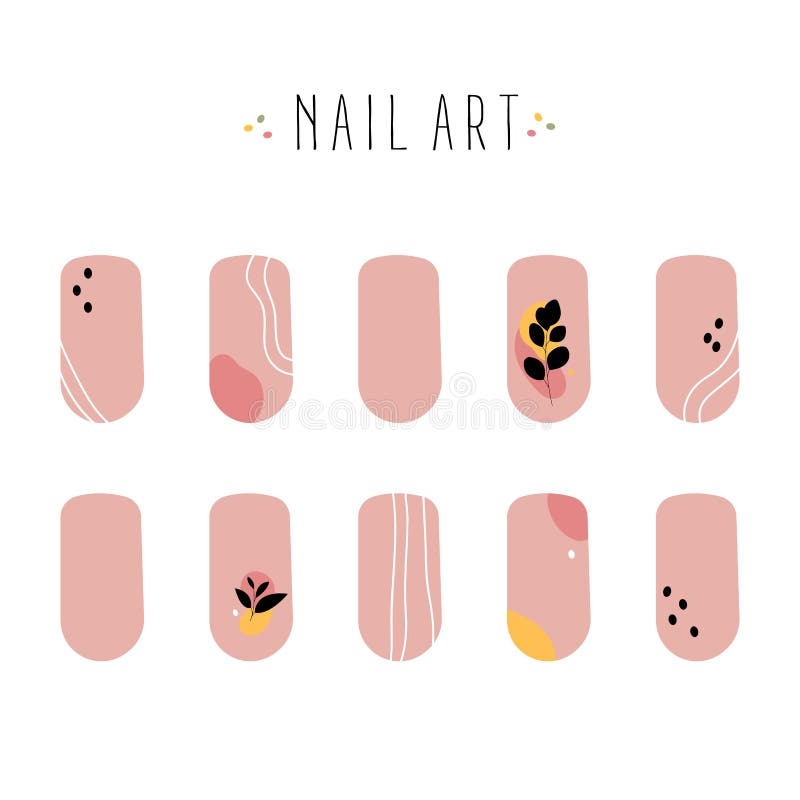Paper Nail Salon Printable