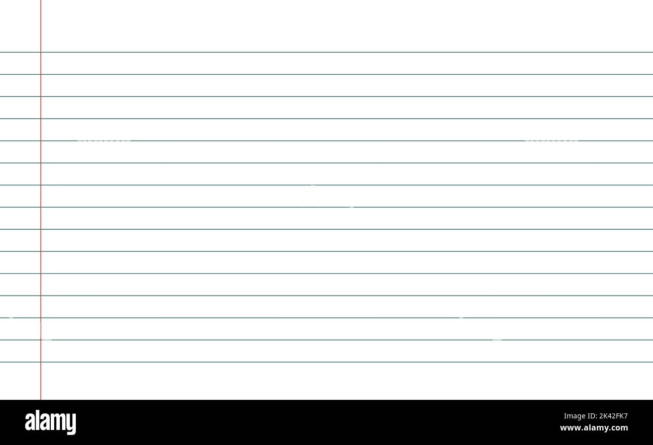 Notebook Paper Sheet Lines Education Cut Out Stock Images Pictures Page 3 Alamy