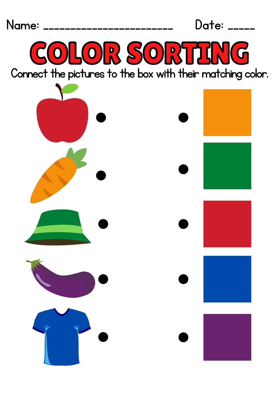Page 3 Free Editable Kindergarten Worksheet Templates Canva
