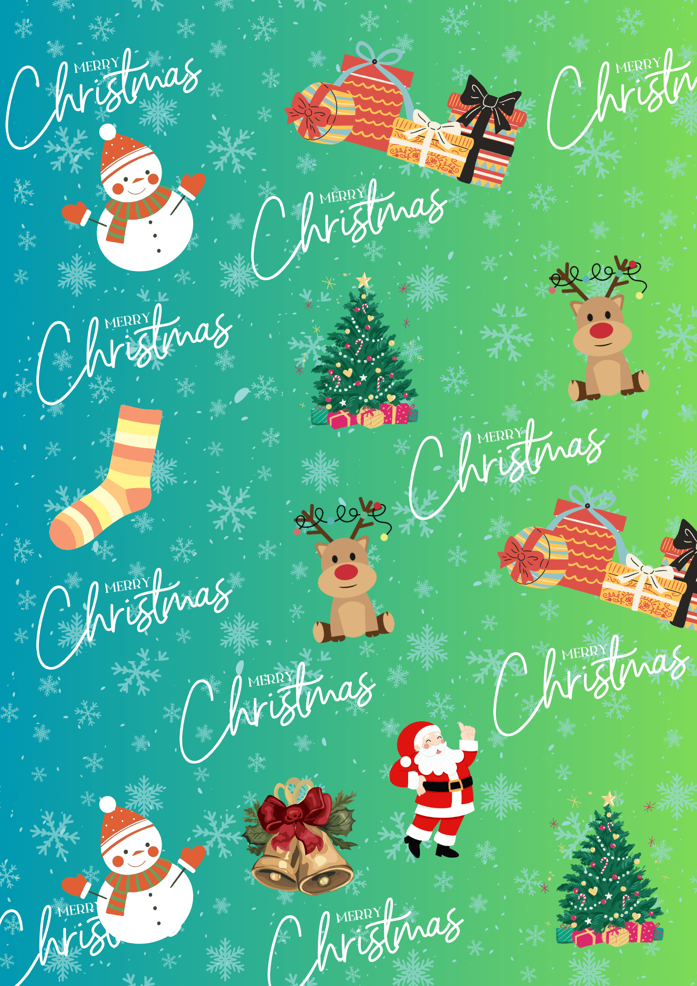 Printable Christmas Gift Wrap For Kids By Itablelove Raket PH