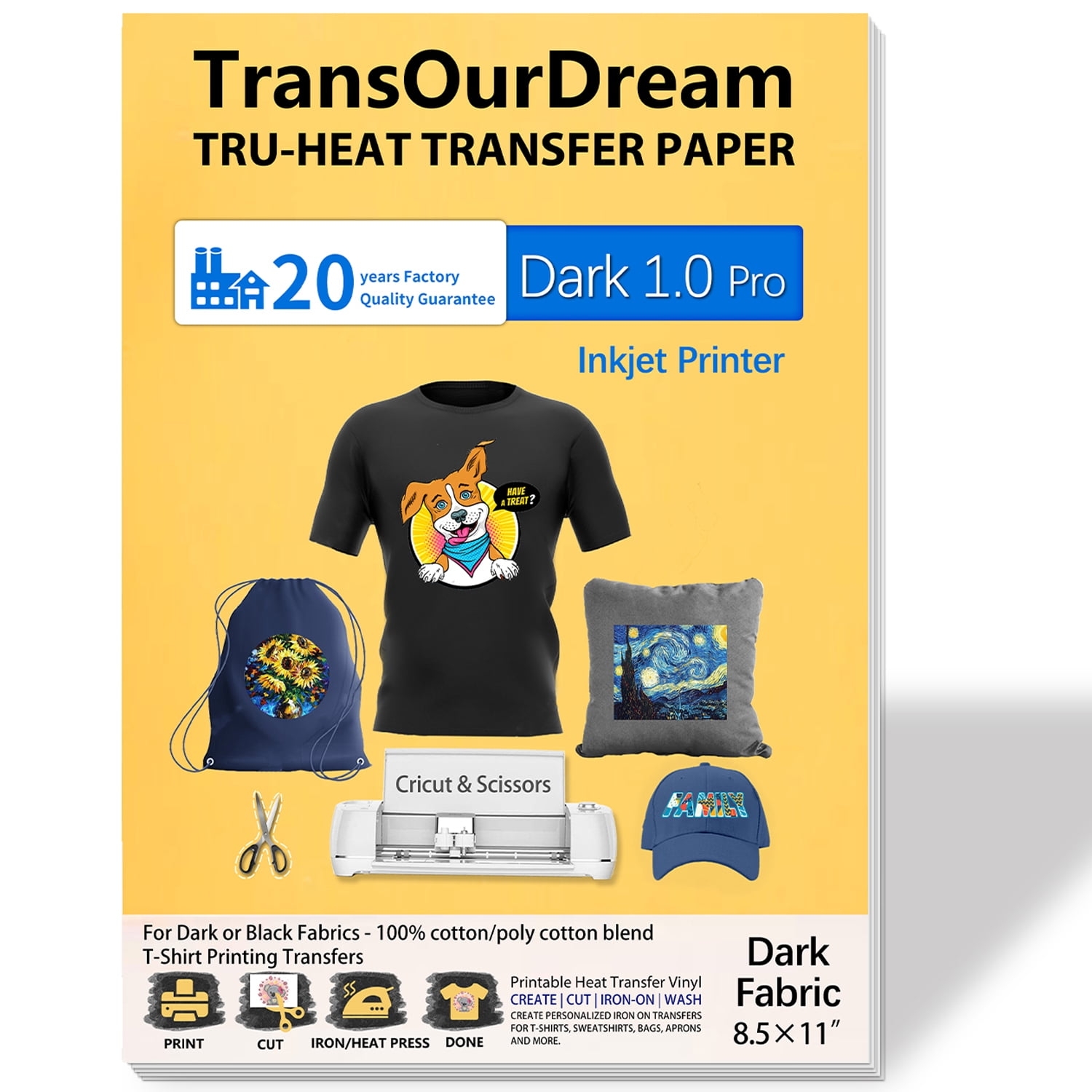 Printable Iron On Heat Transfer Paper For Dark Uganda Ubuy