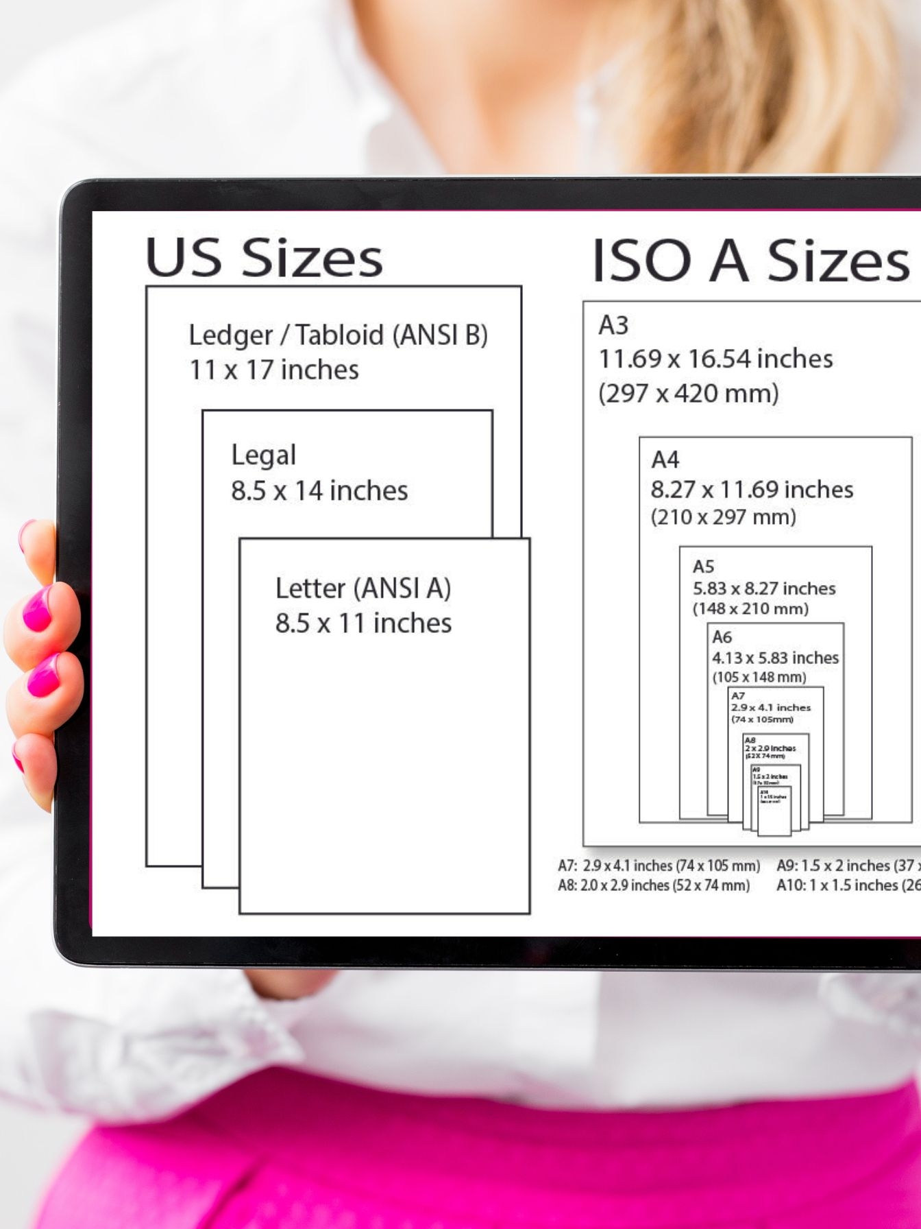 Printable Paper Sizes