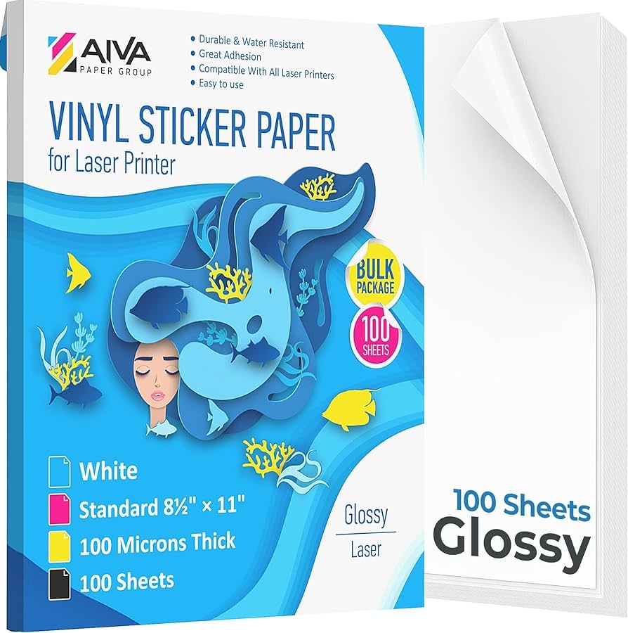 Printable Vinyl Sticker Paper For Inkjet Printer
