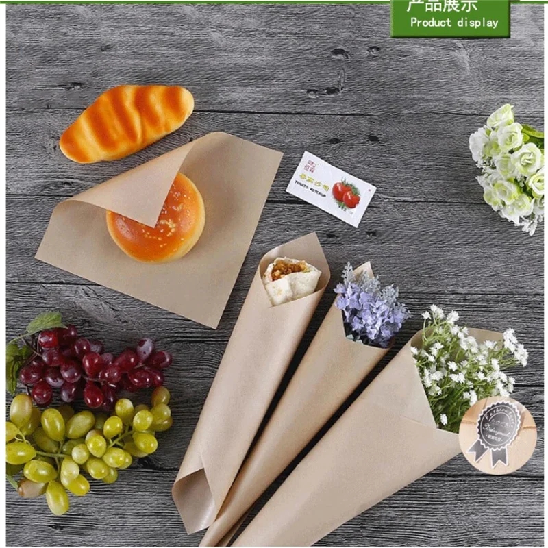 Printable Wax Paper Waxed Food Packaging Wrapper
