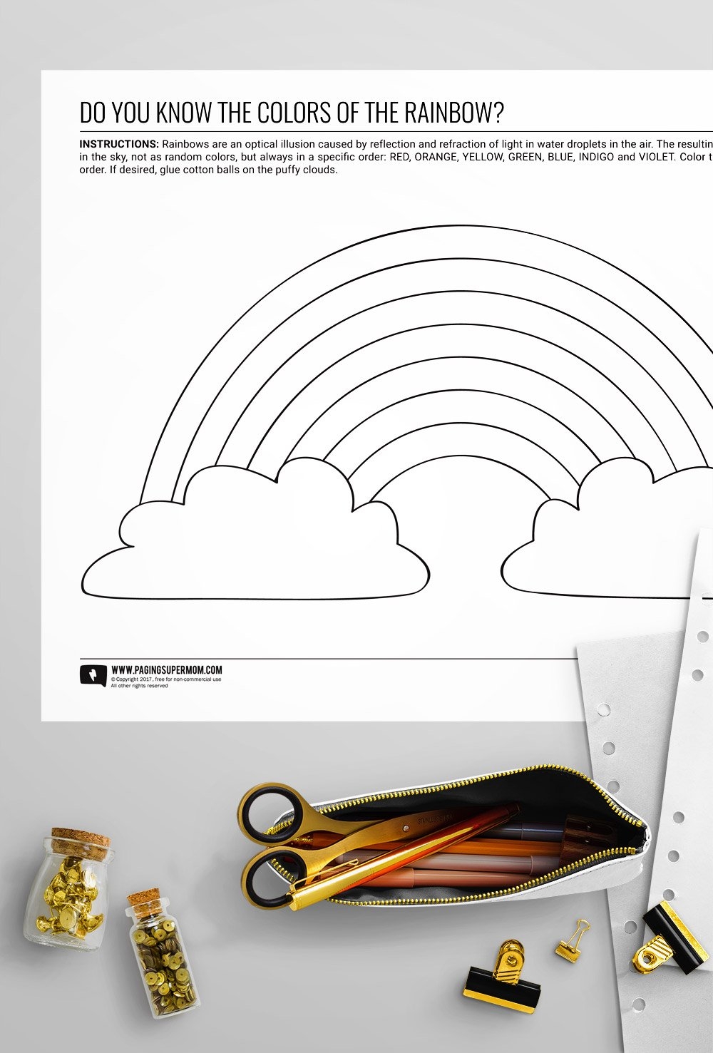 Free Printable Color Worksheets
