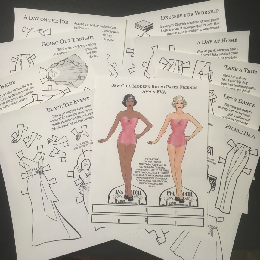 Printable Barbie Paper Dolls