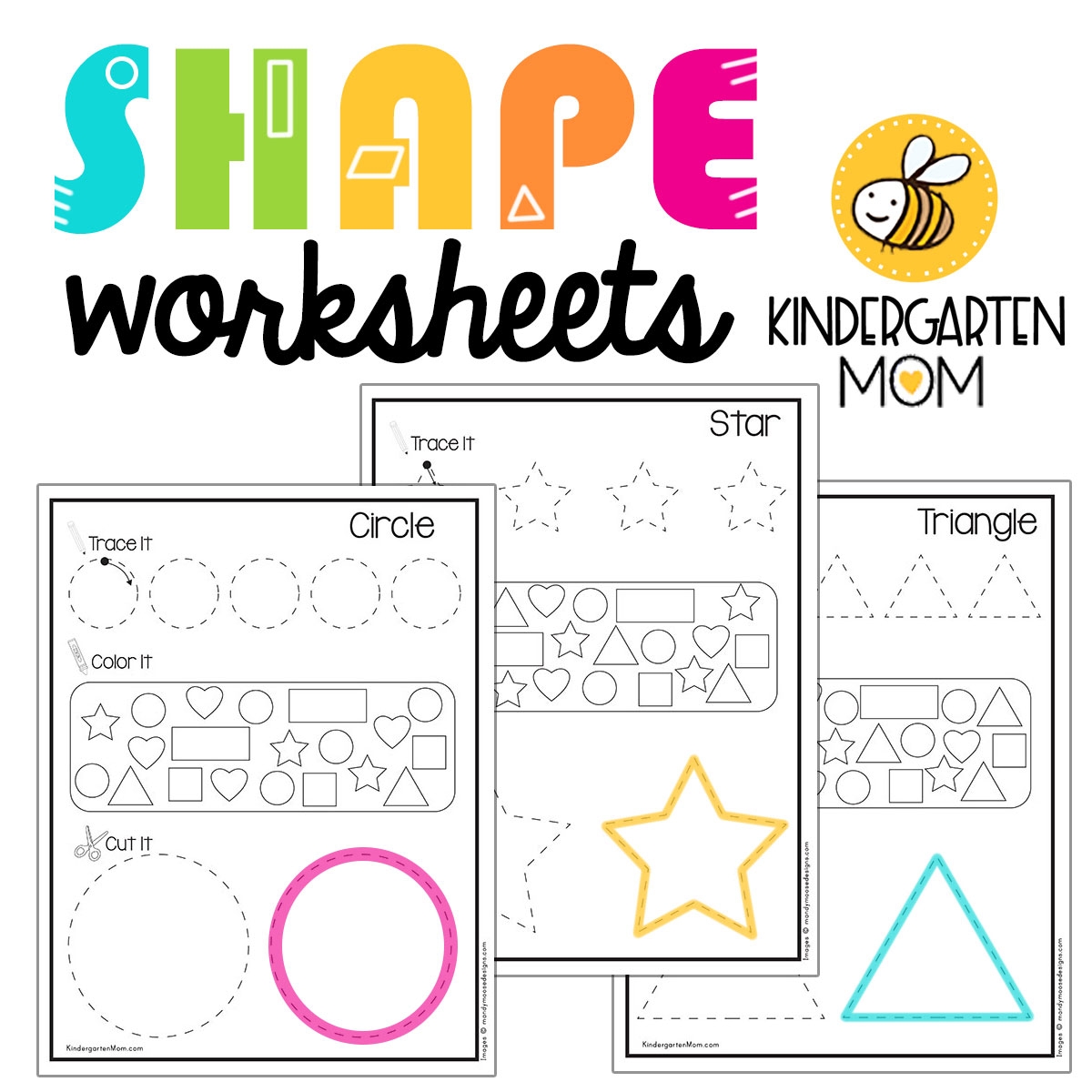 Free Printable Shapes Worksheets