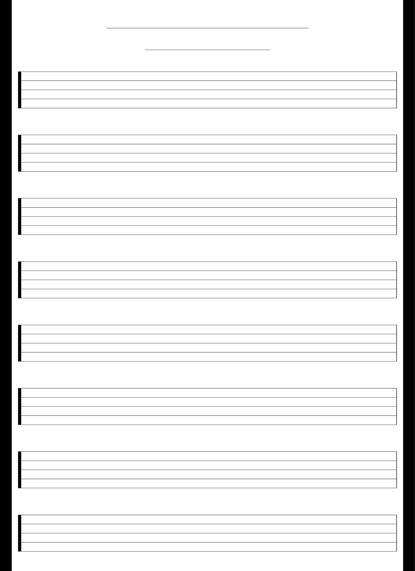 Staff Paper Printable