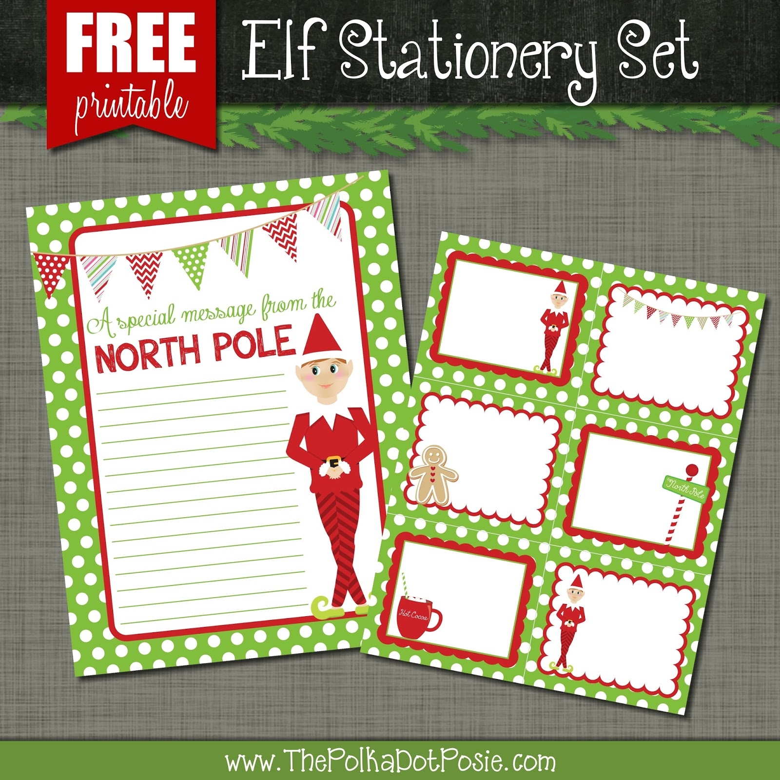 Elf On The Shelf Printable Paper