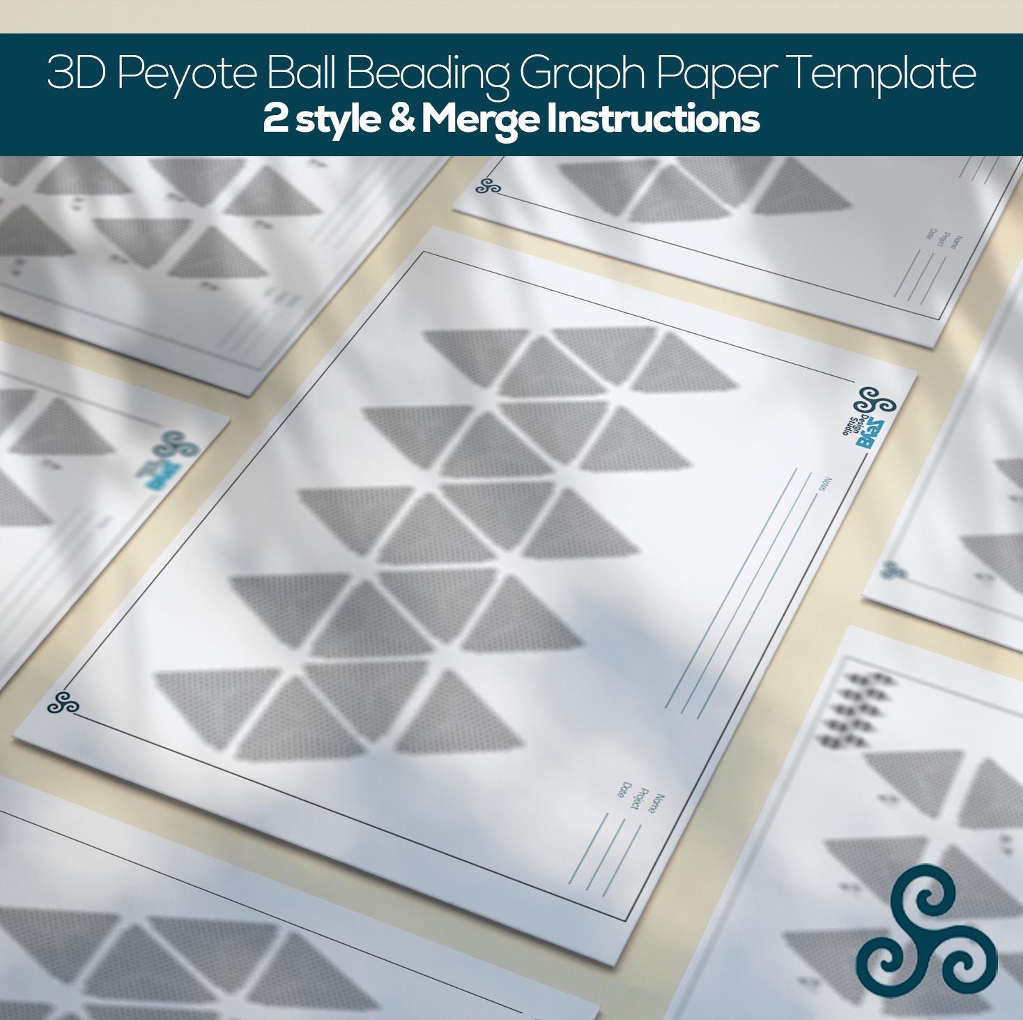 Printable Triangle Beading Graph Paper