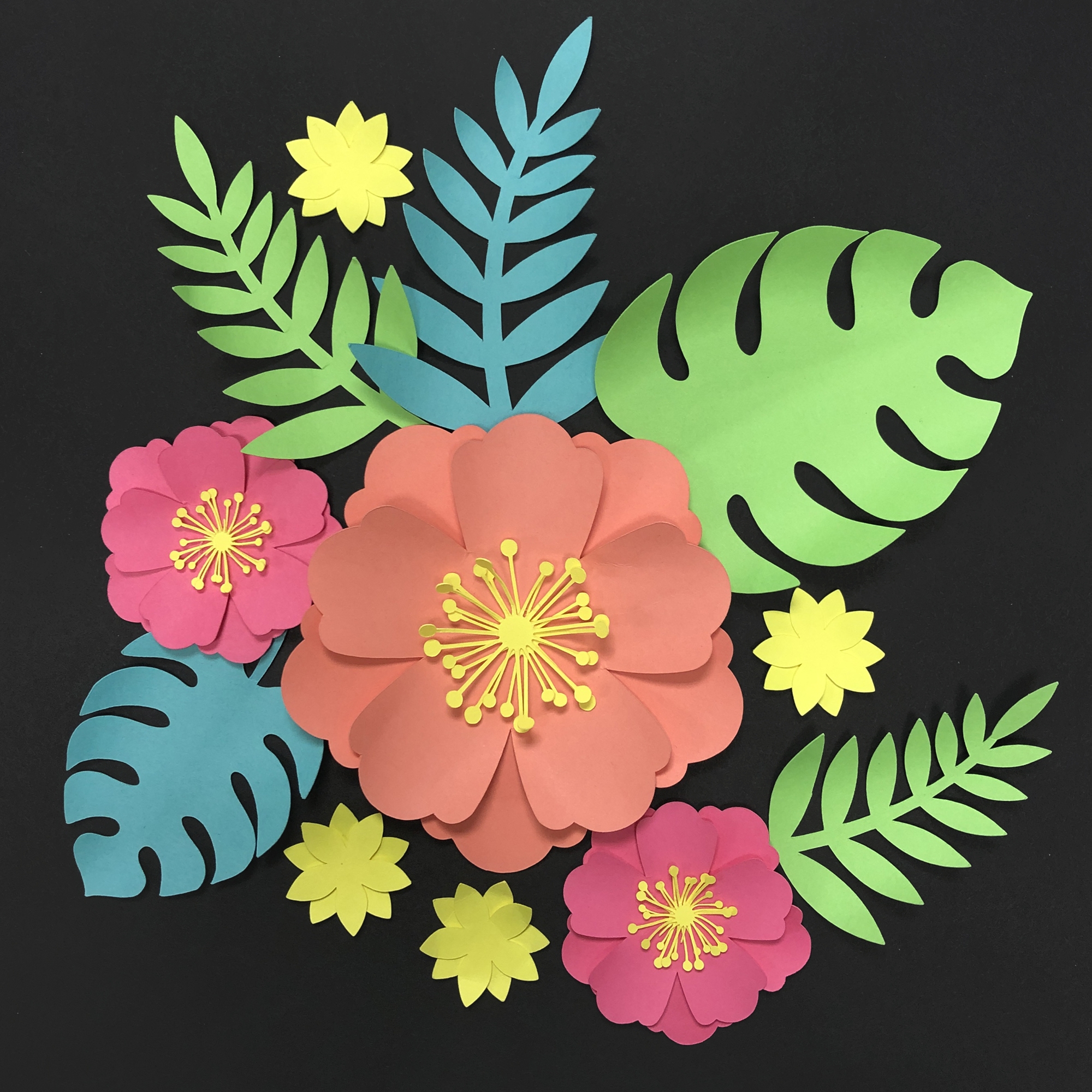 Paper Flowers Templates Printable
