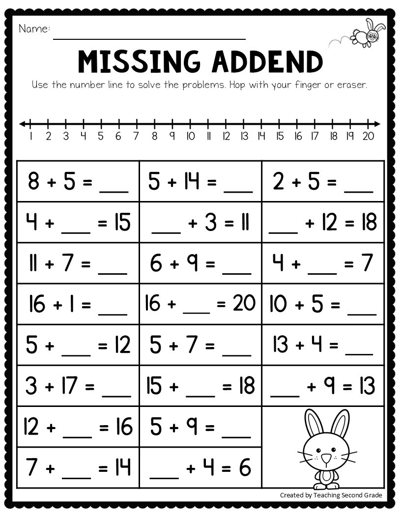 Math Printable Worksheet