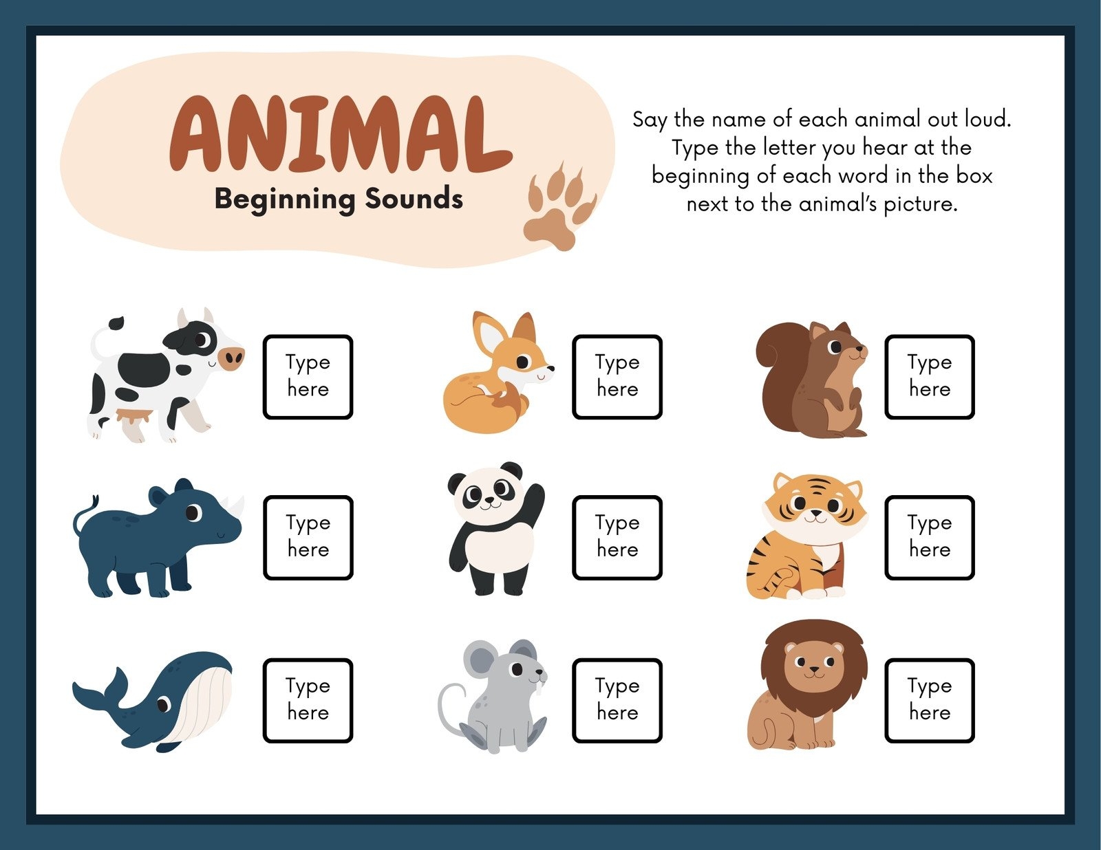 Customize 49 Kindergarten Beginning Sounds Worksheets Templates Online Canva