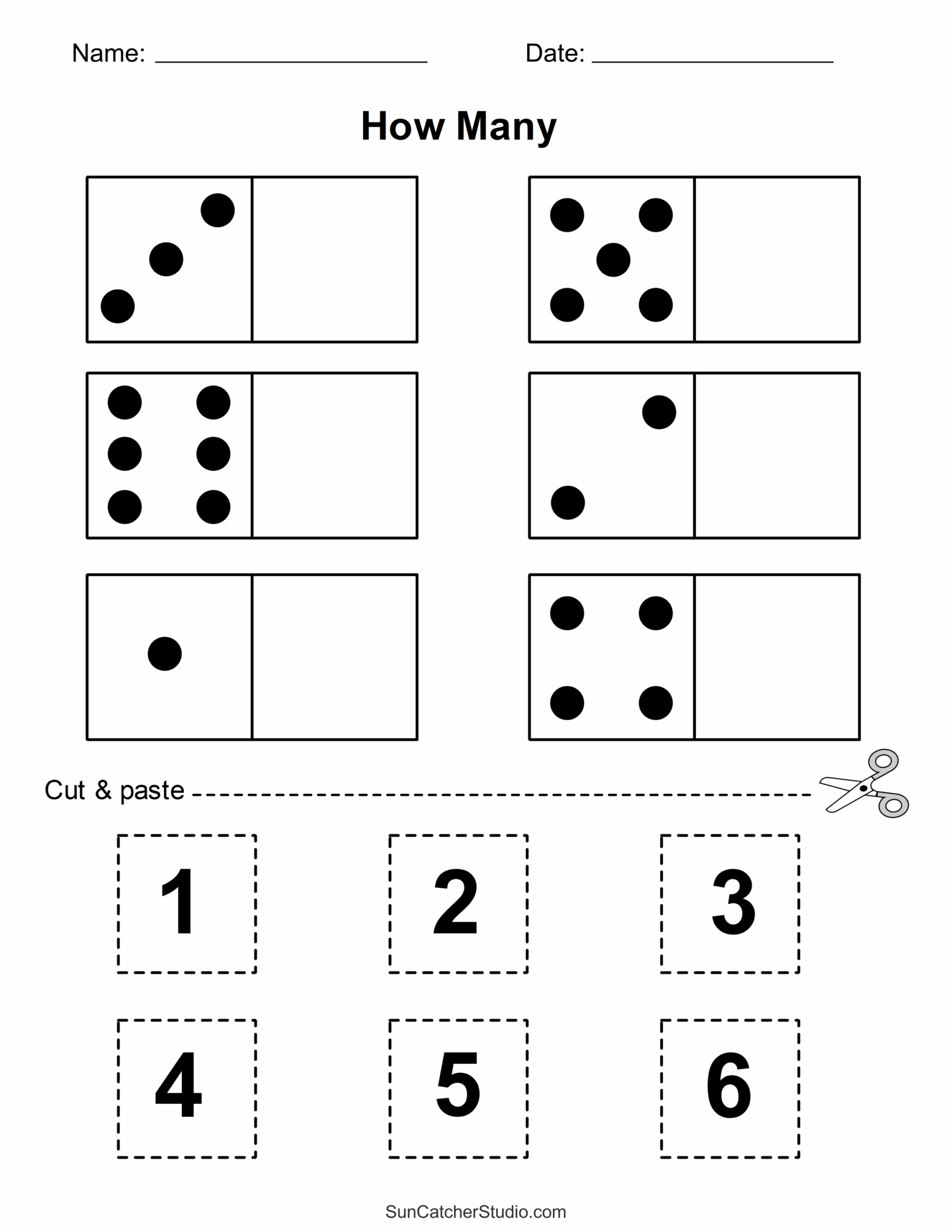 Cut And Paste Worksheets Printable Activities For Kids Free Printables Monograms Design Tools Patterns DIY Projects