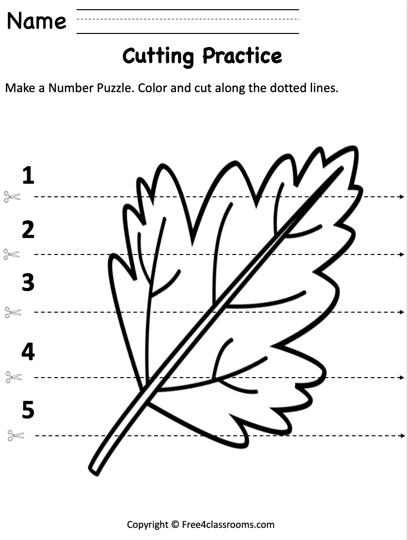 Free Printable Fall Worksheets