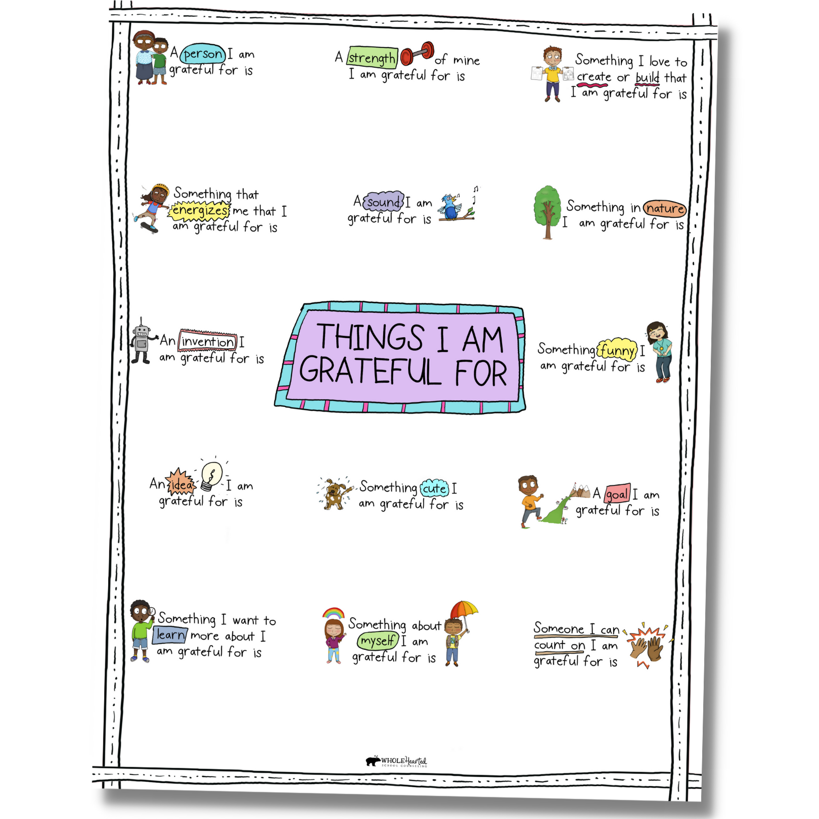 Free Printable Gratitude Worksheets Pdf