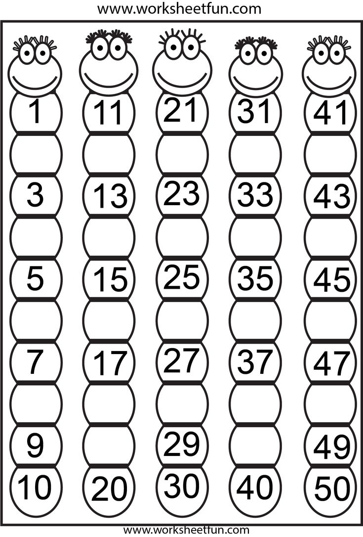 Free Printable Educational Worksheets