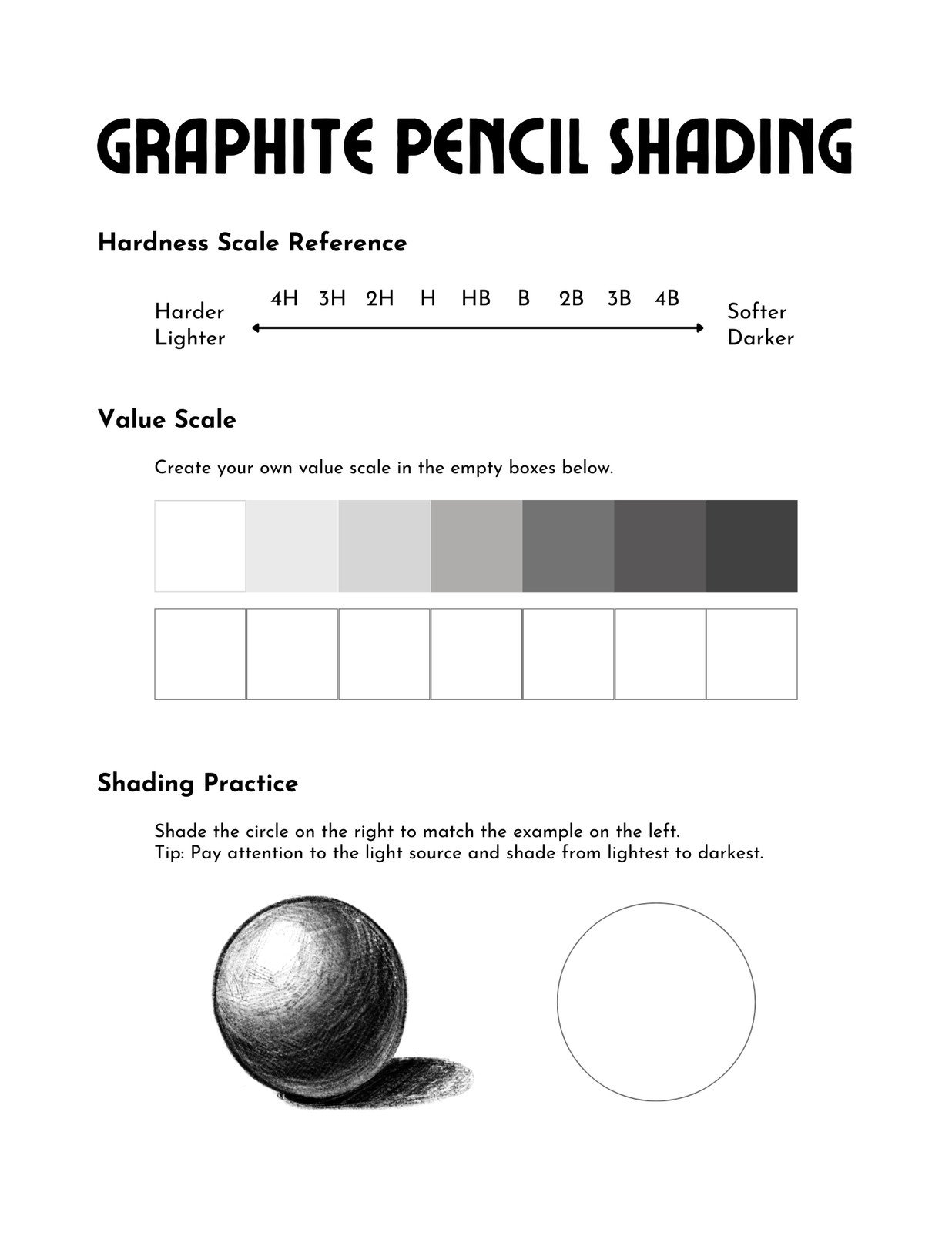 Page 2 Free And Customizable Pencil Templates