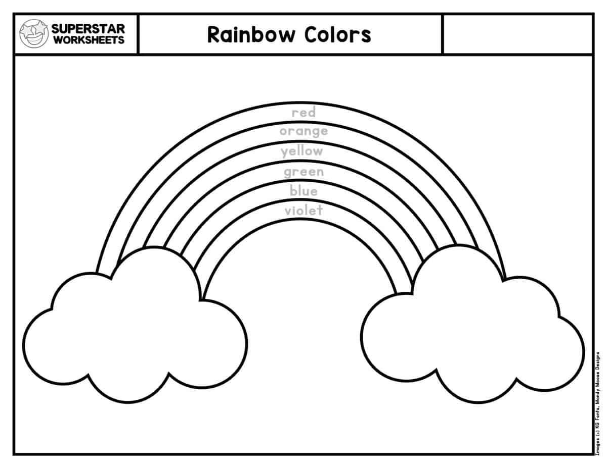 Free Preschool Worksheets Age 3 4 Printable