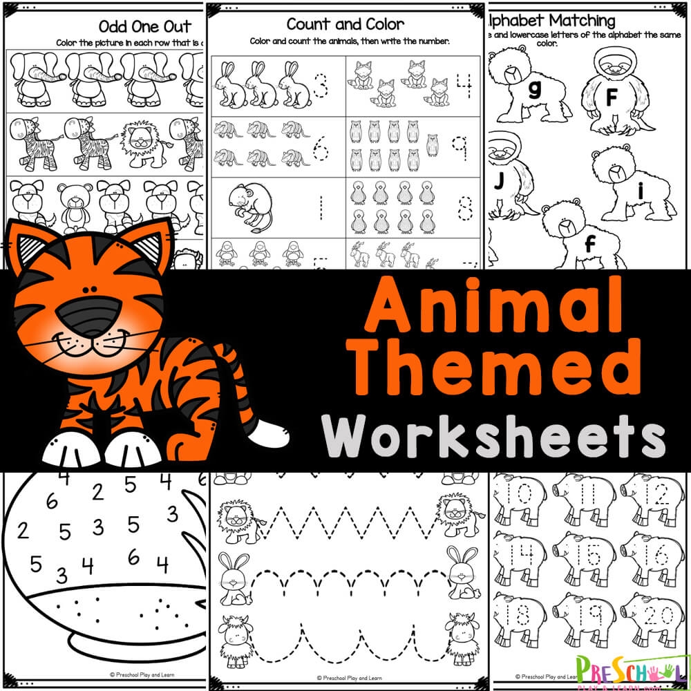 Printable Prek Worksheets