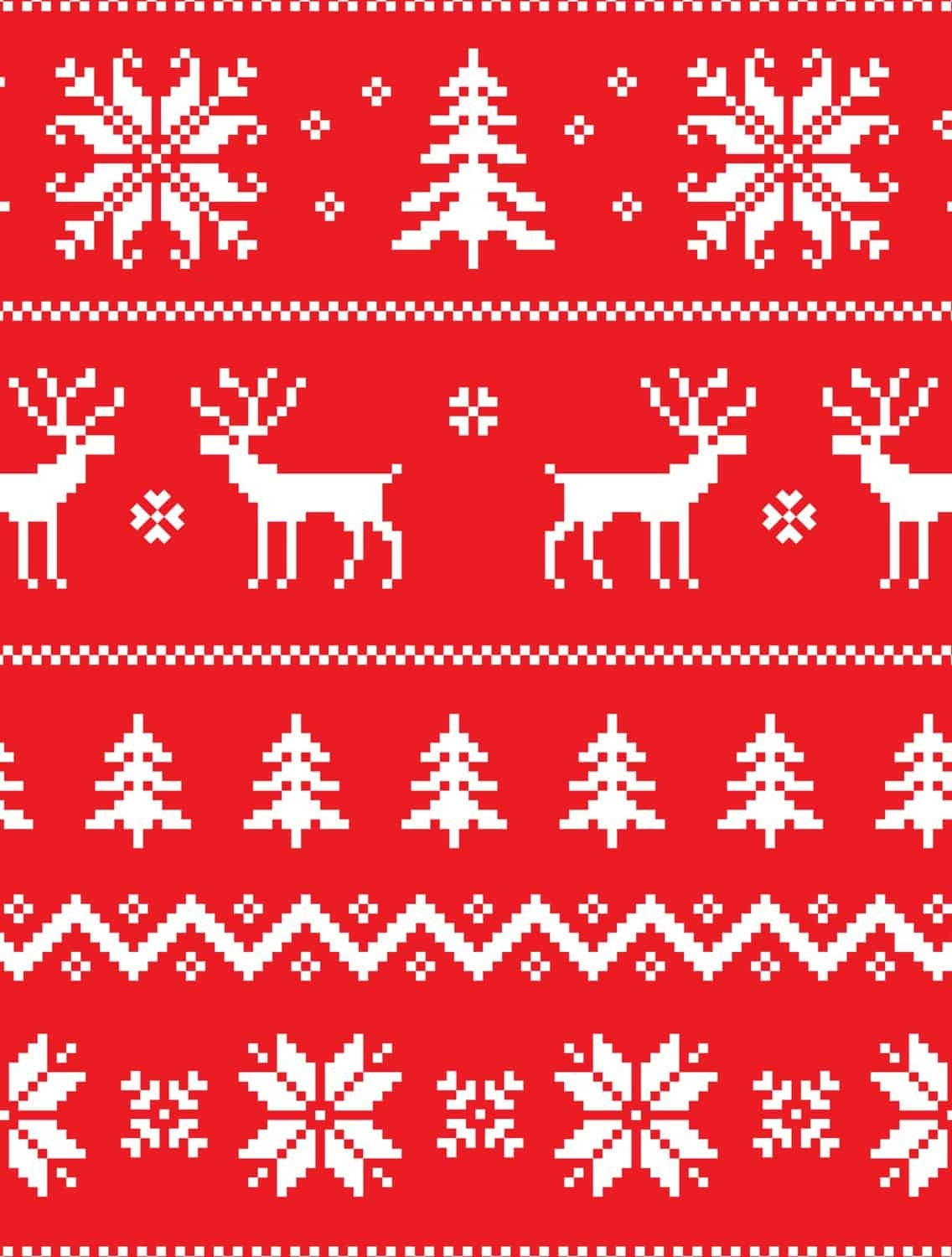 Printable Christmas Gift Wrapping Paper