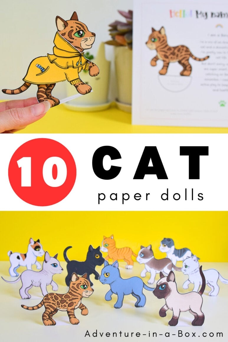 Animal Paper Dolls Free Printables