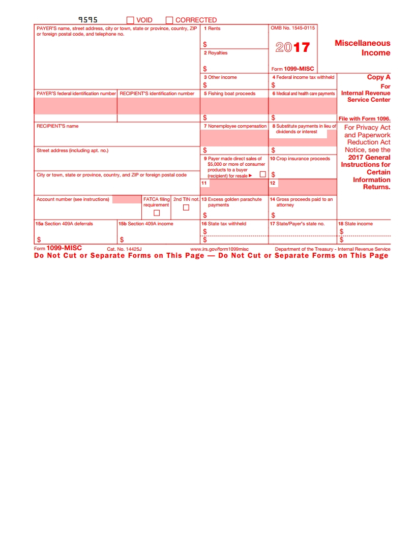 1099 Printable Forms Printable Party Favors