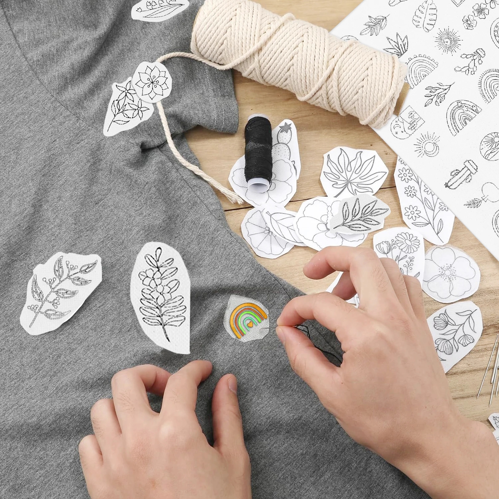 Water Soluble Embroidery Paper Printable