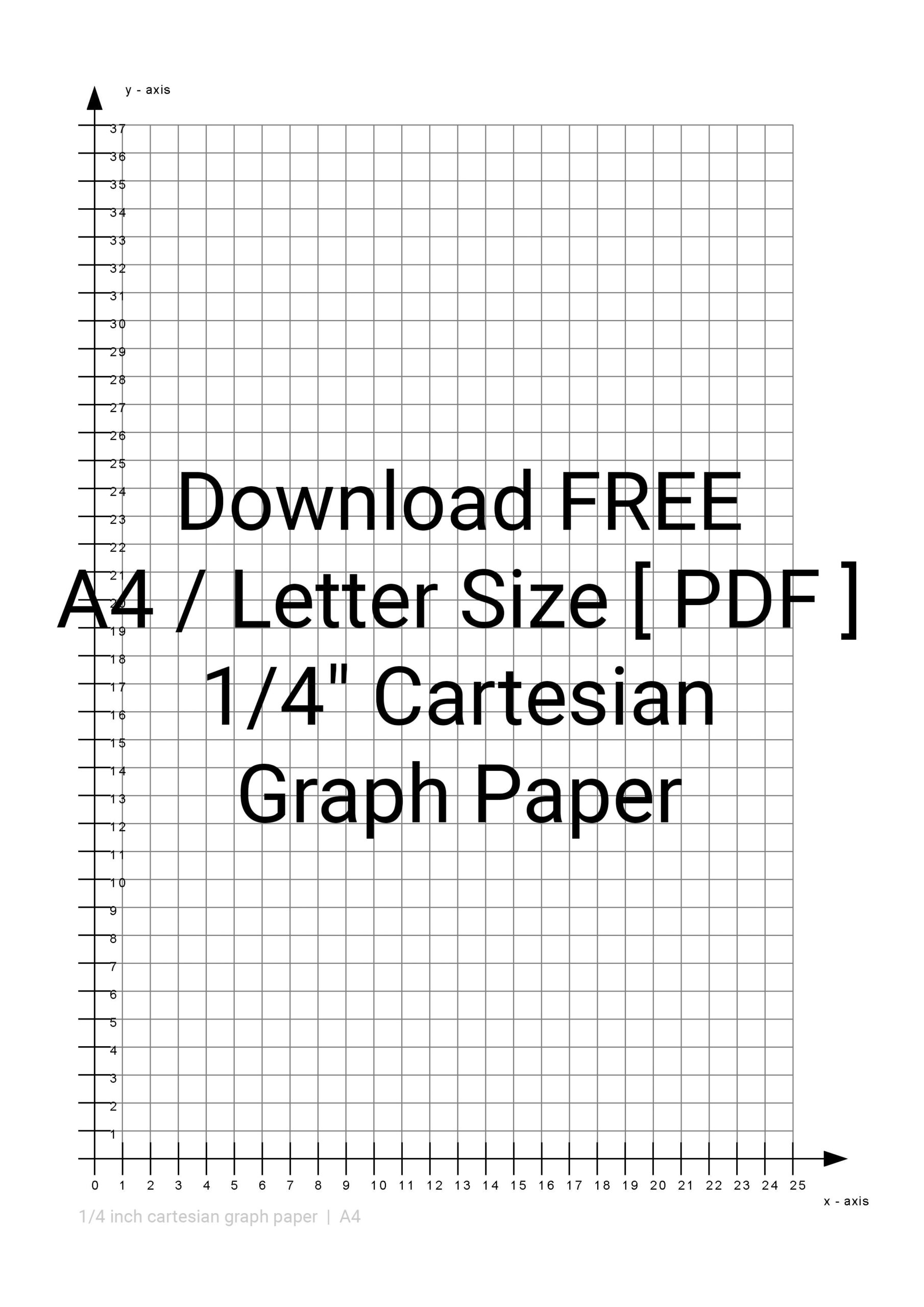 Printable Graph Paper A4