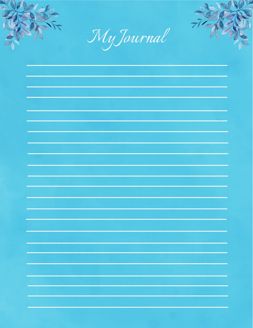 14 Lined Paper Templates In PDF