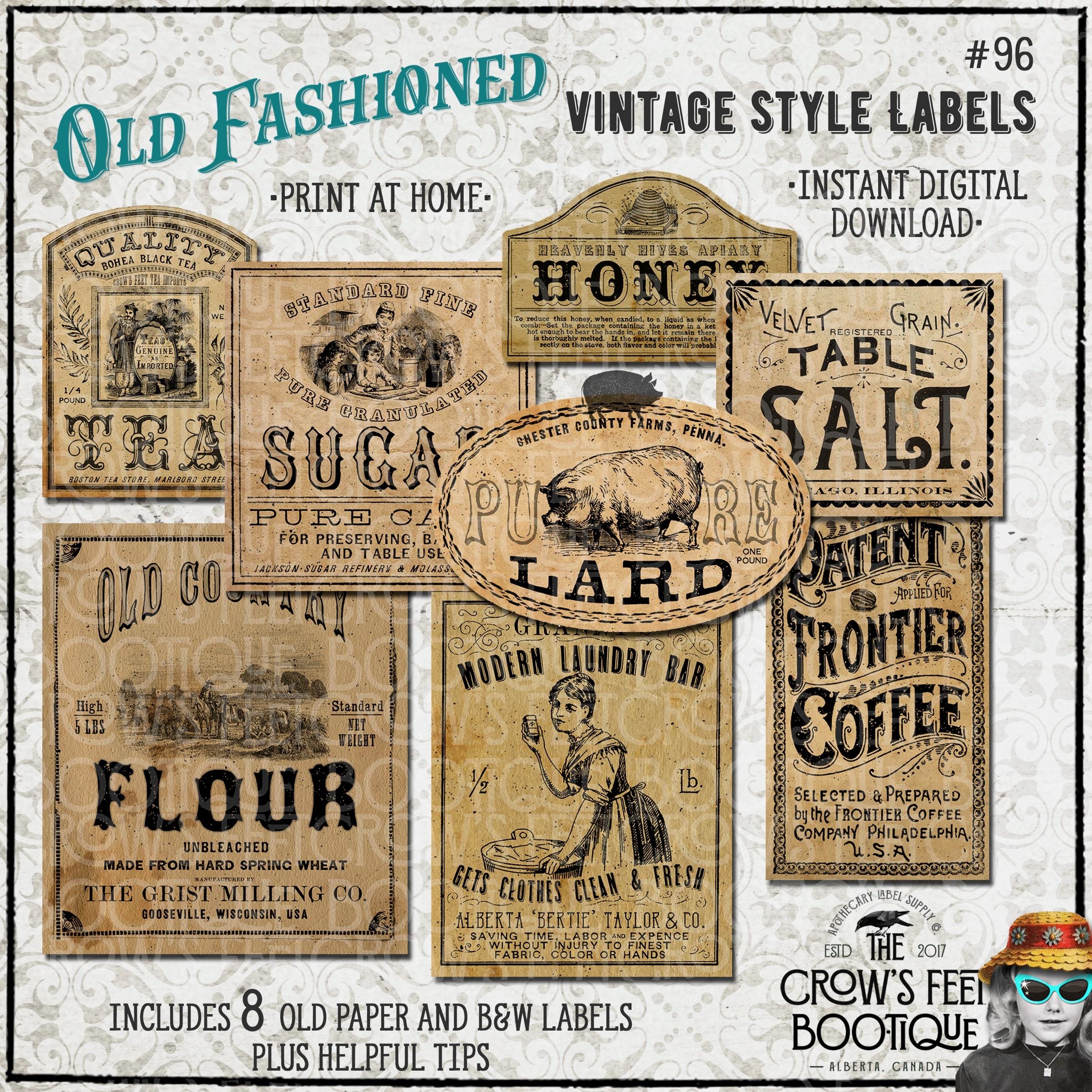 Printable Paper Labels