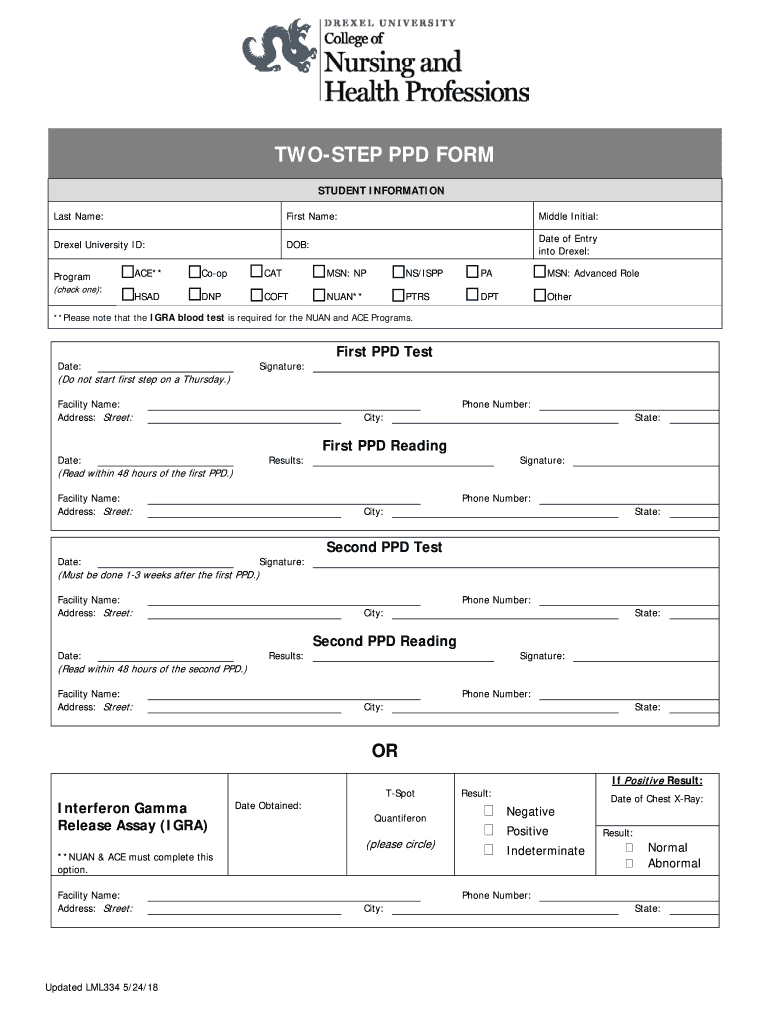 2 Step Ppd Fill Out Sign Online DocHub