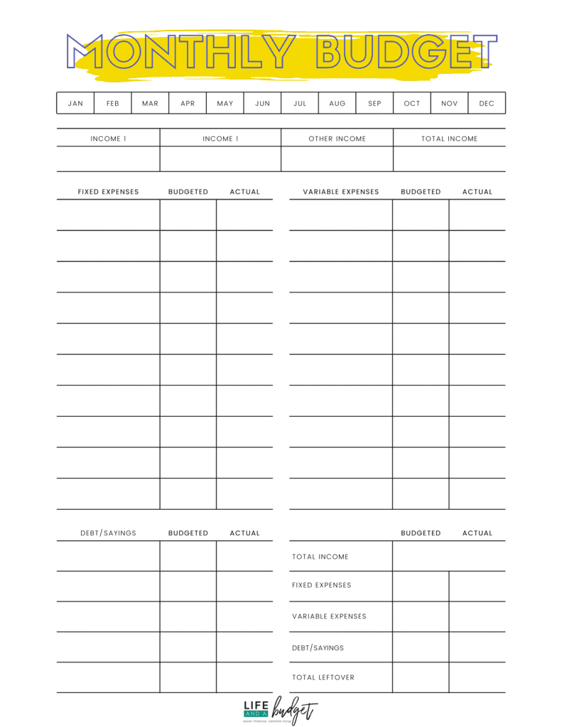 27 Free Printable Budget Templates To Use In 2024 Worksheets Library