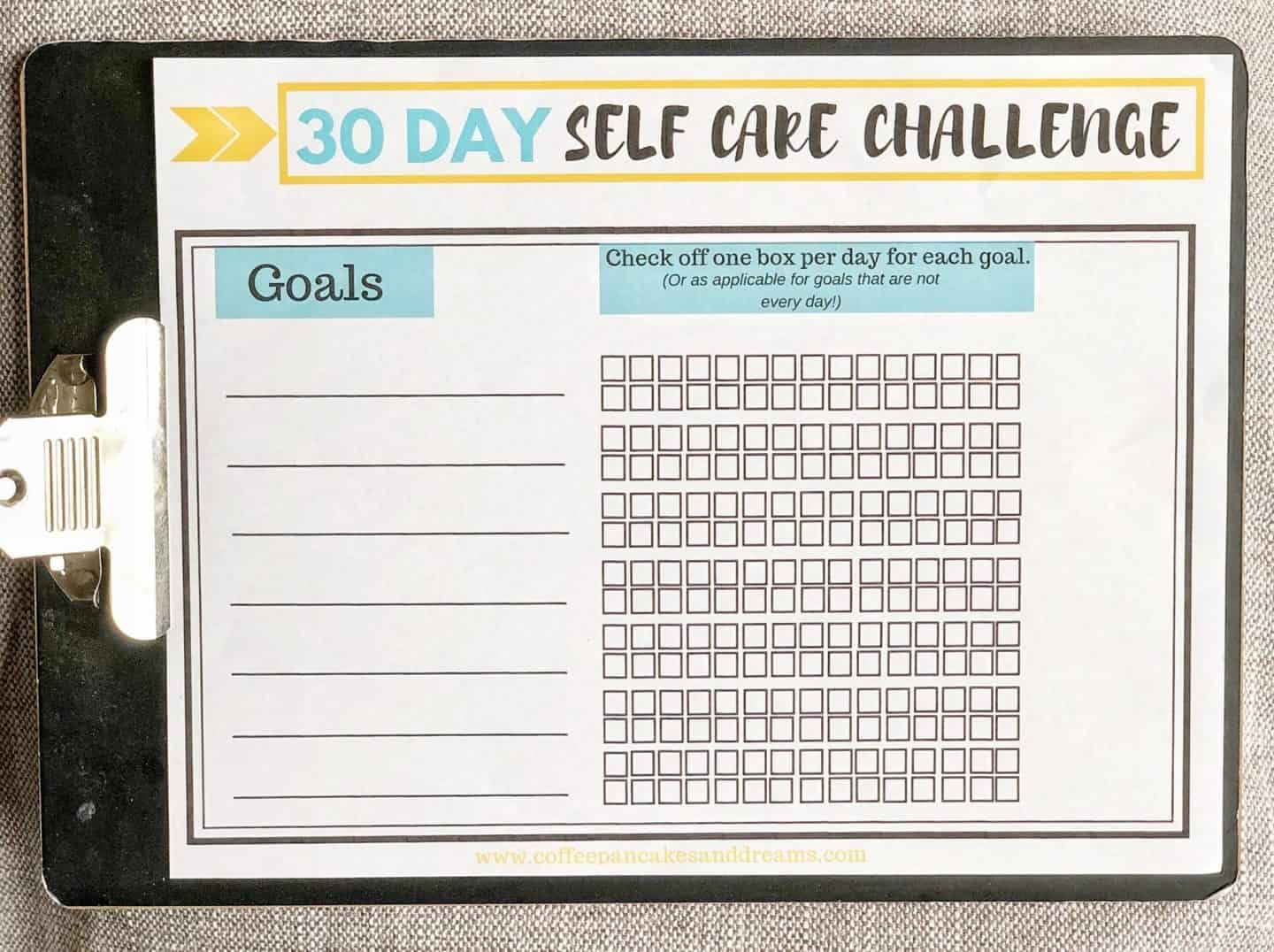 Free Printable Self-Care Worksheets
