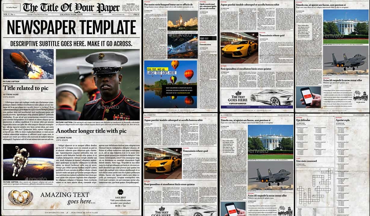 Newspaper Printable