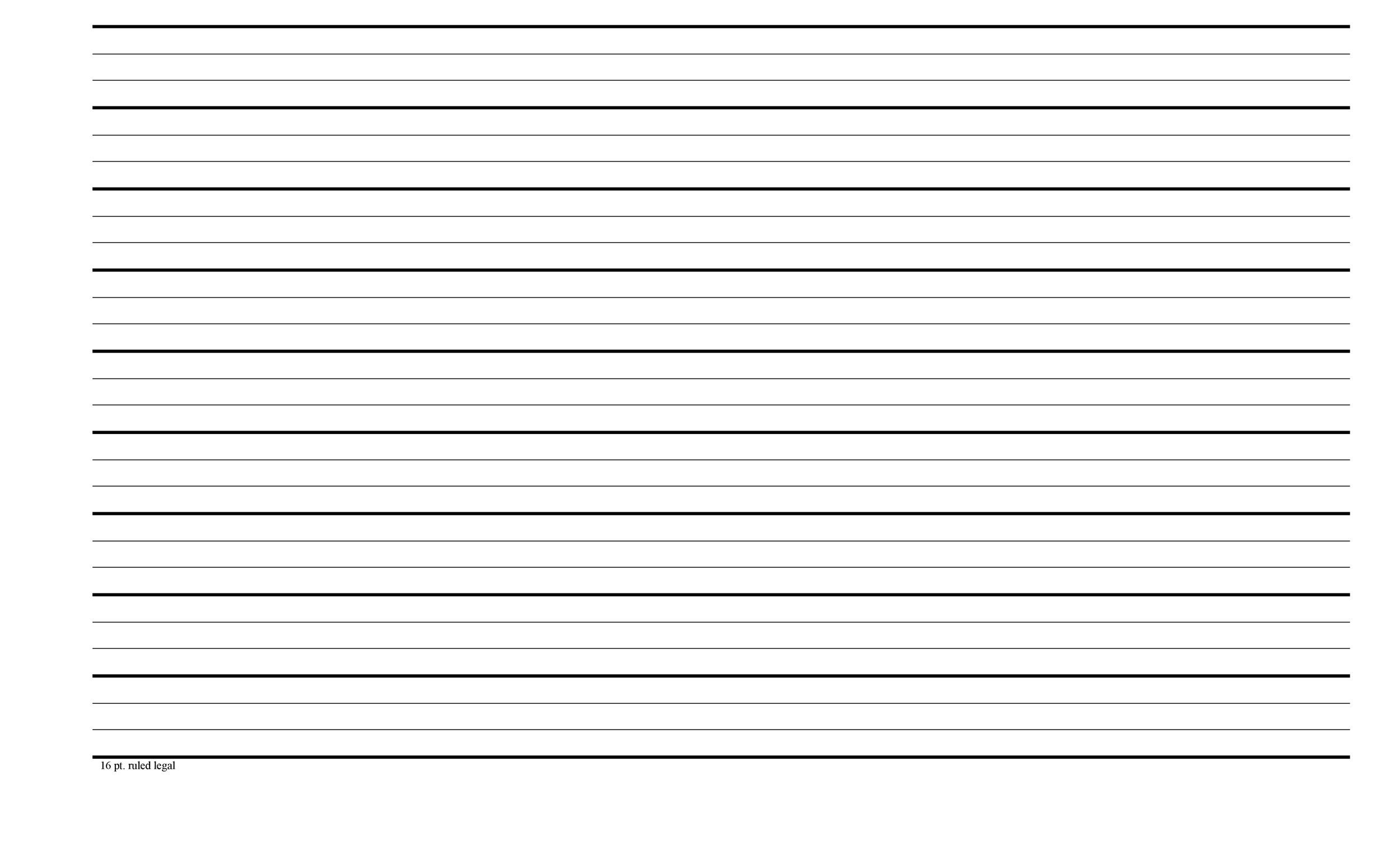 32 Printable Lined Paper Templates TemplateLab