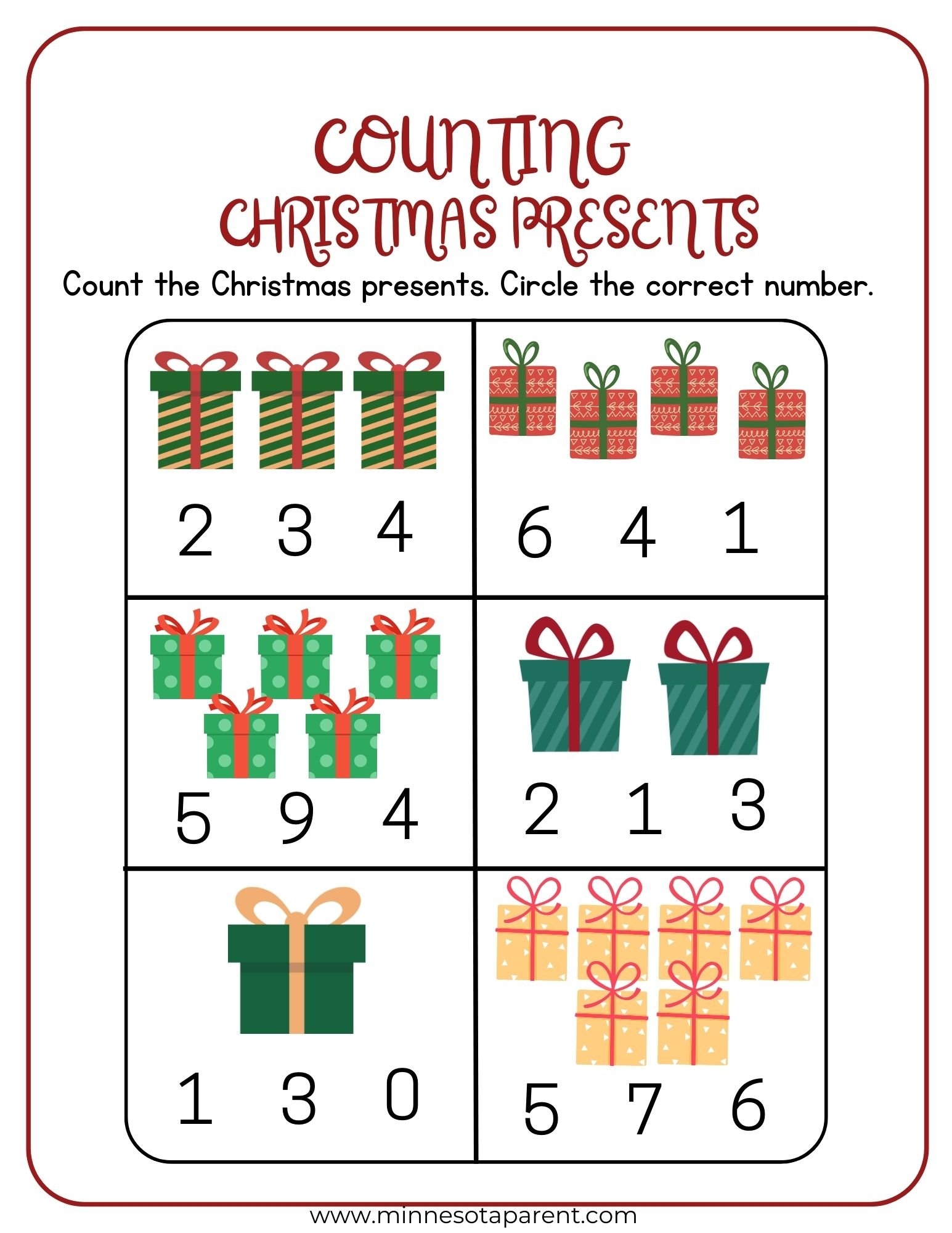 40 Free Christmas Printables Activity Sheets For Kids Minnesota Parent
