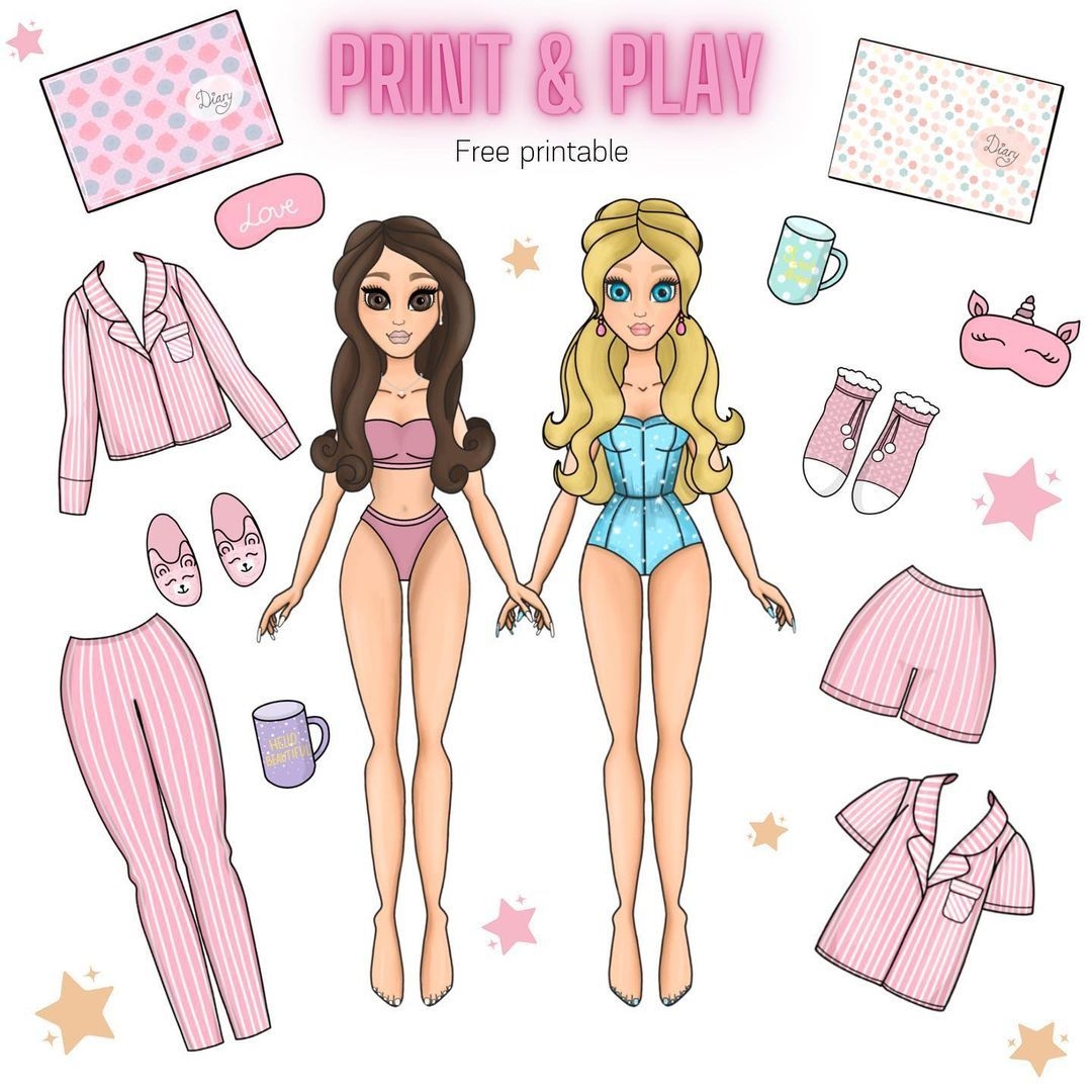 Kate Made Paper Doll Printable