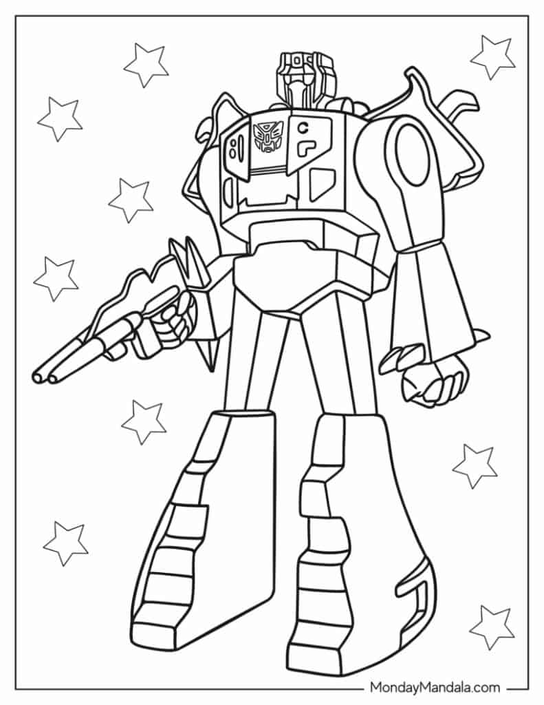 Transformers Coloring Printables