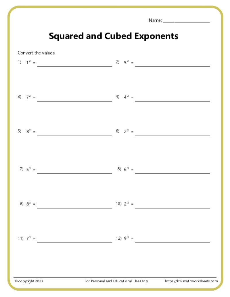 7th grade algebra worksheets