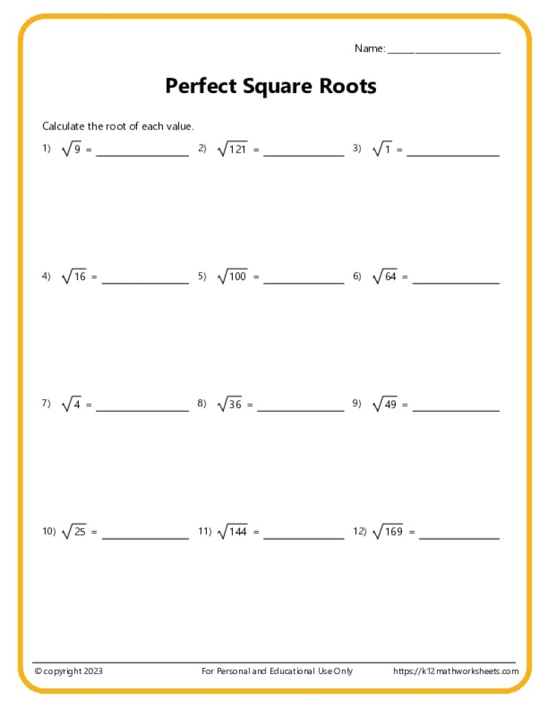 Free Printable 7th Grade Math Worksheets With Answers