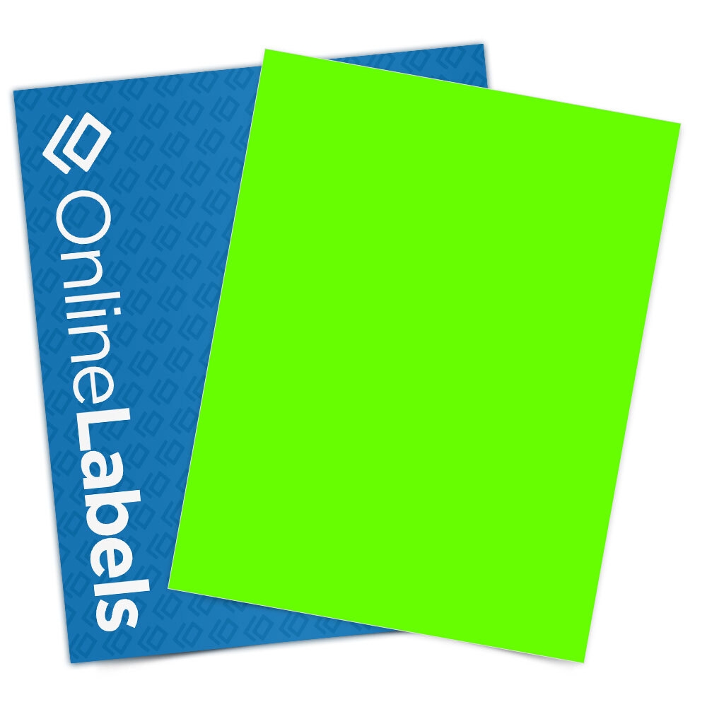 Green Printable Paper