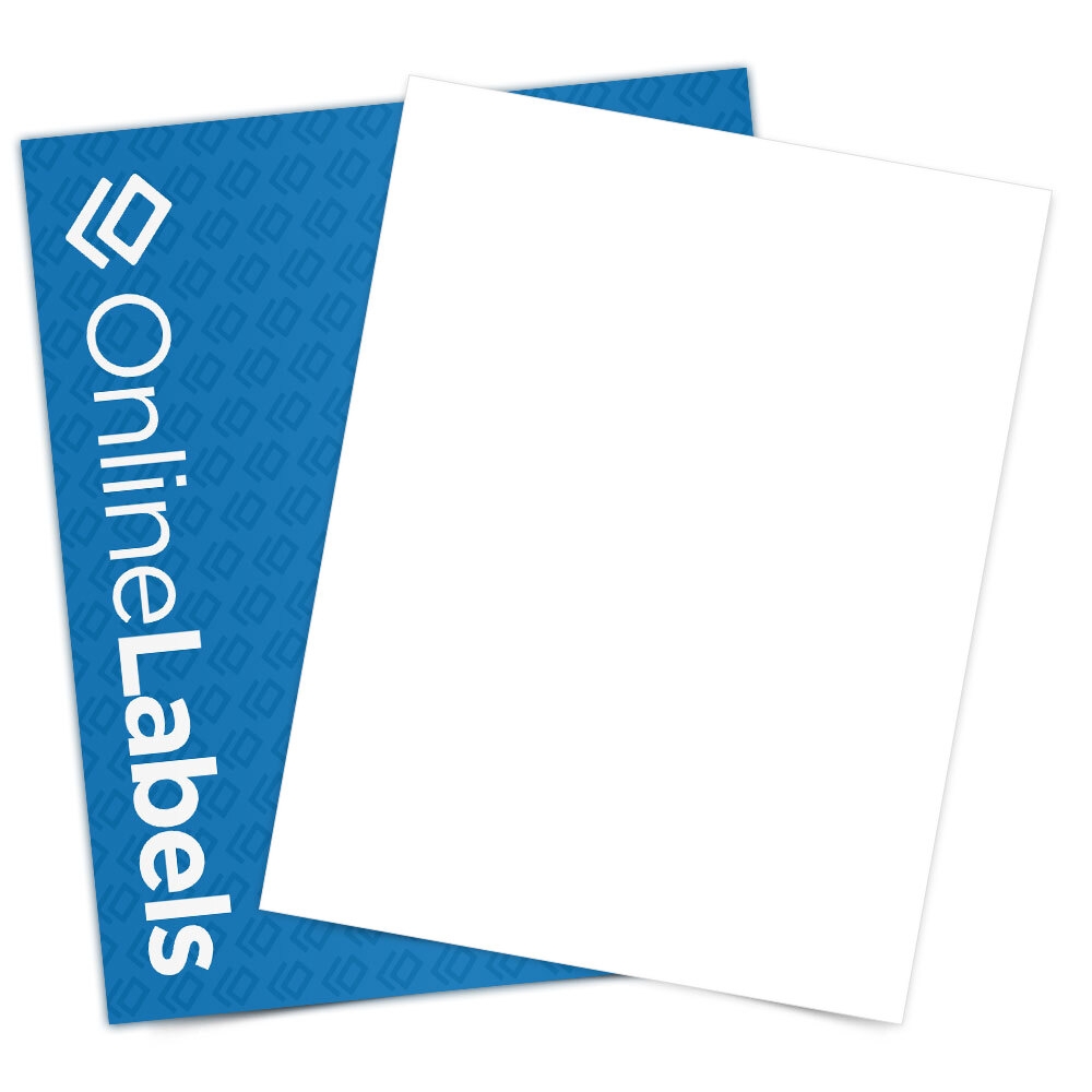 8 5 X 11 Sticker Paper Weatherproof Matte Inkjet OL177WJ