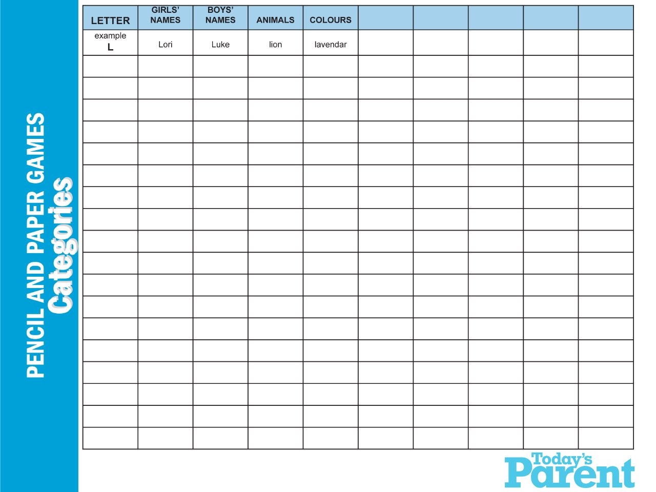 8 Fun Pencil And Paper Games For Kids Printables Today s Parent