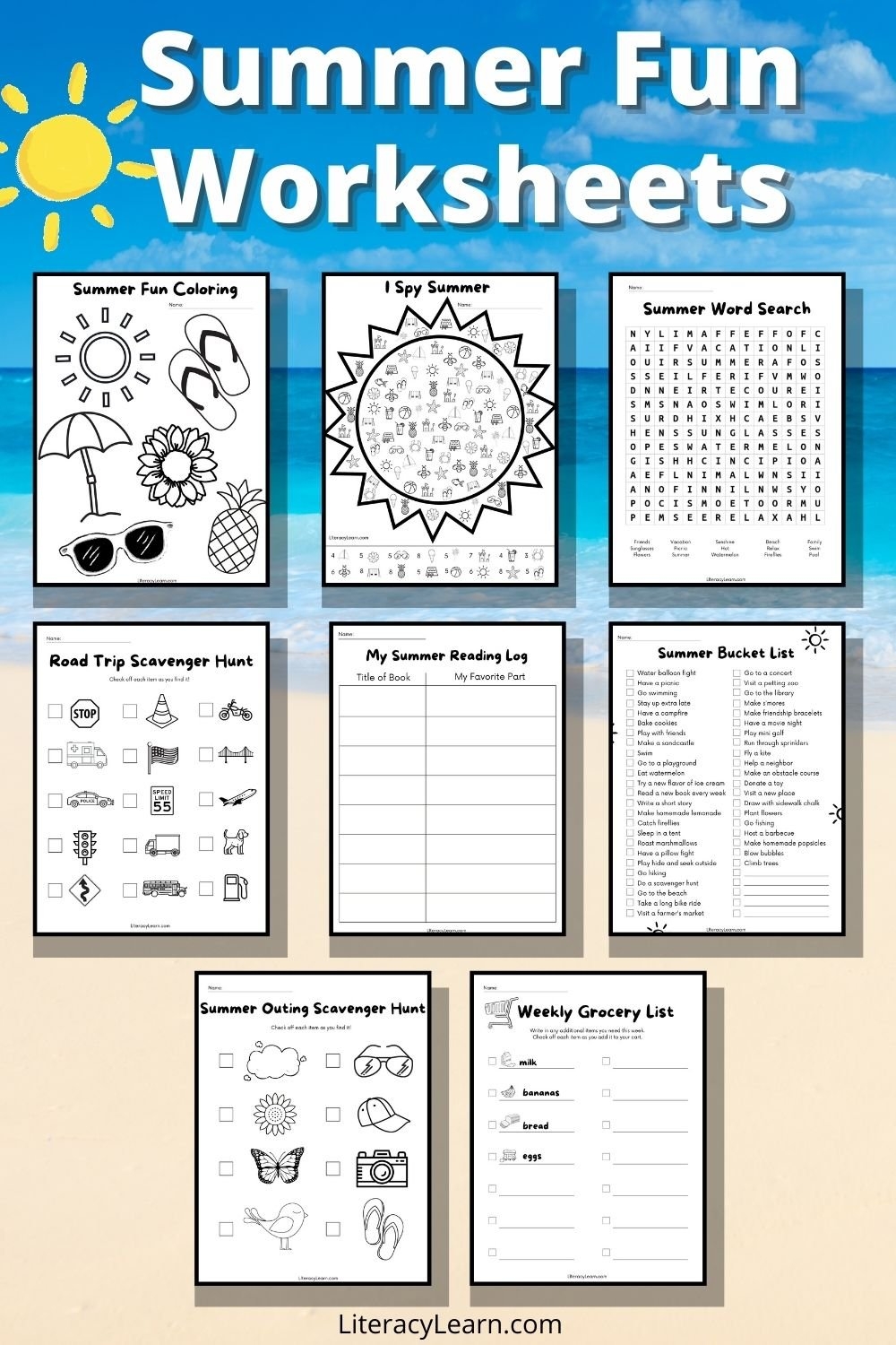 Free Printable Fun Worksheets