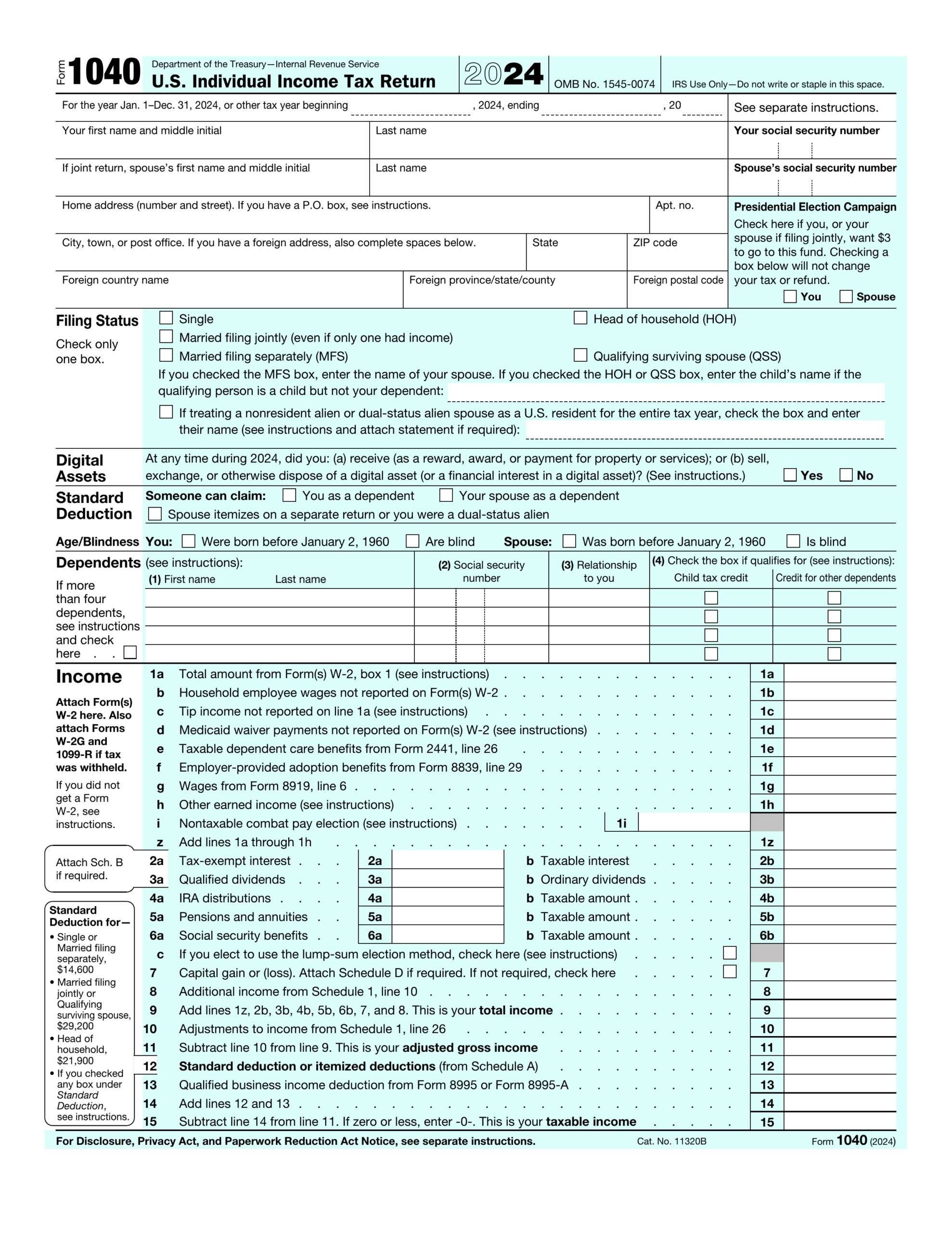 2025 Form 941 Printable