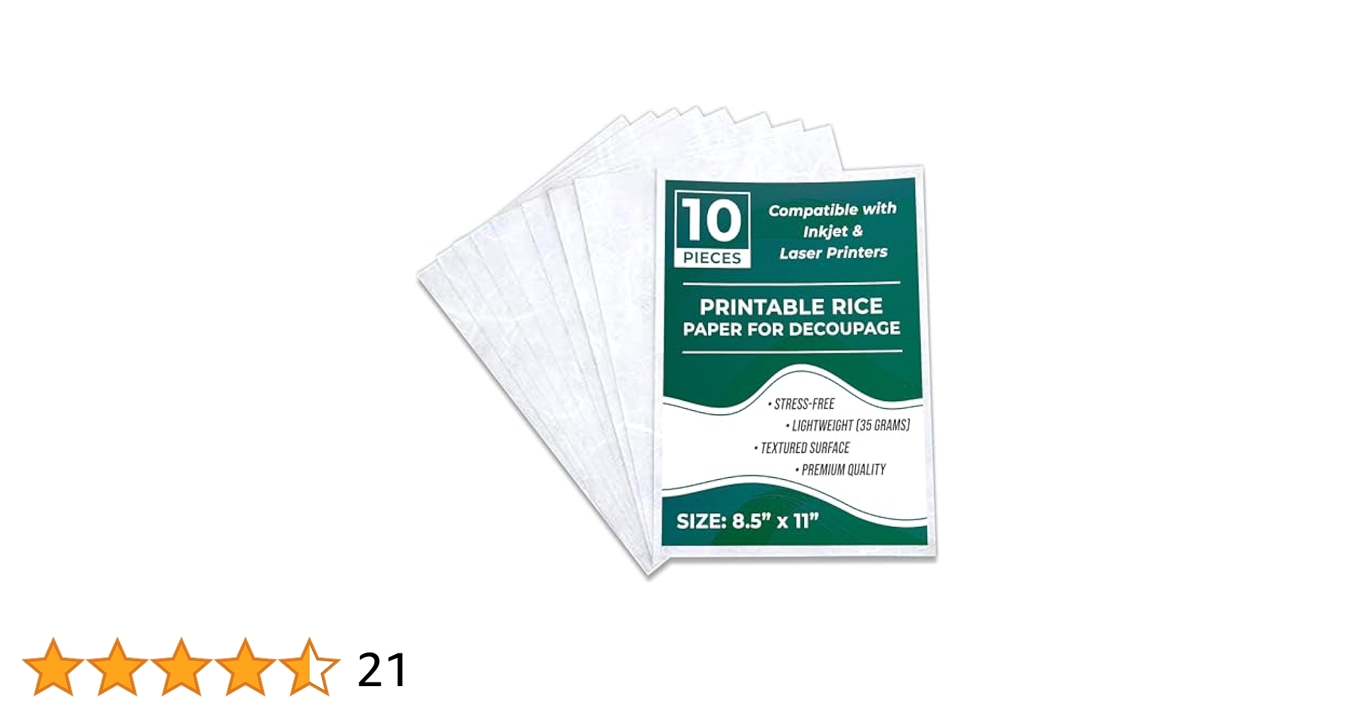 Amazon Blank Rice Paper White Paper Printable Rice Paper For Decoupage Plain Rice Paper A4 Mulberry Paper For Decoupage Rice Paper For Decoupage Printable Rice Paper For Inkjet Printer 35GSM 20 