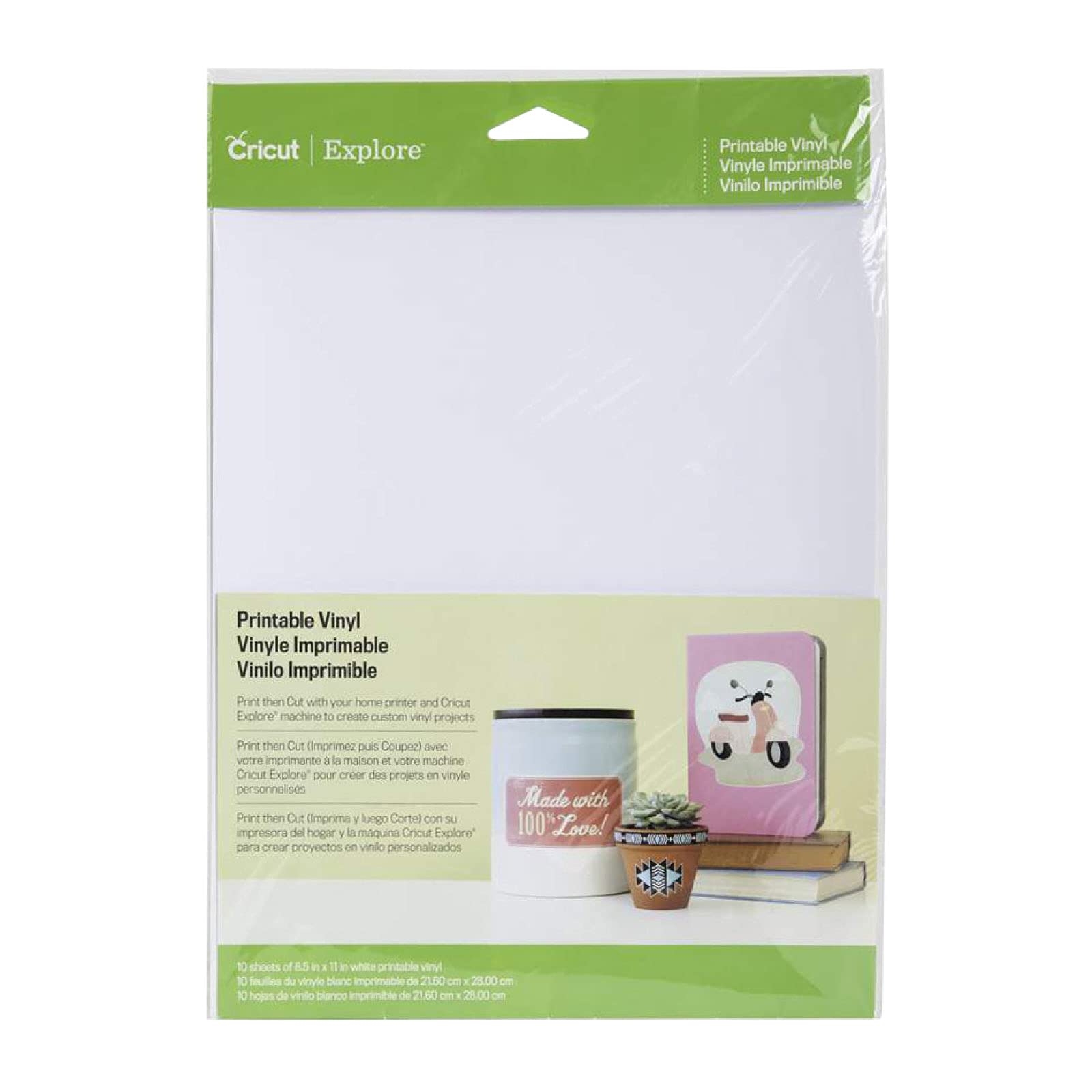 Amazon Cricut Printable Vinyl For Die Cuts Arts Crafts Sewing